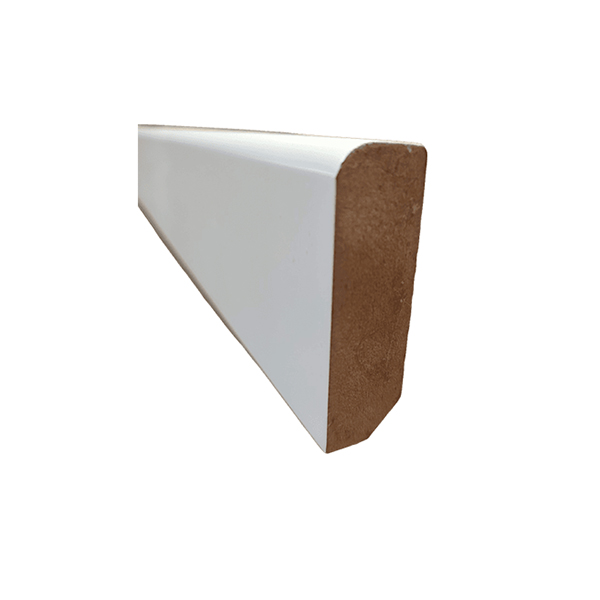 MDF bela farbana lajsna 19 mm